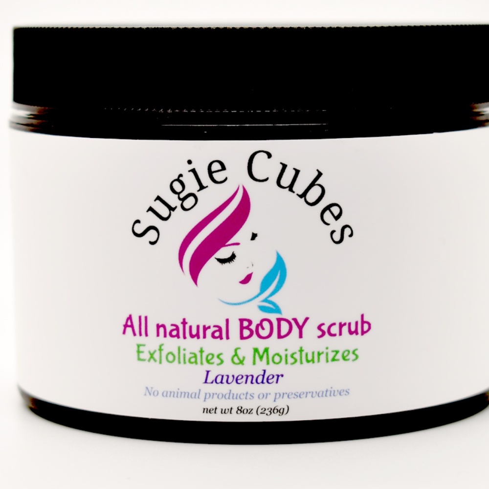 Sugie Cubes All Natural Lavender Body Scrub
